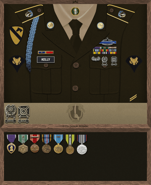 Charles Kelly uniform