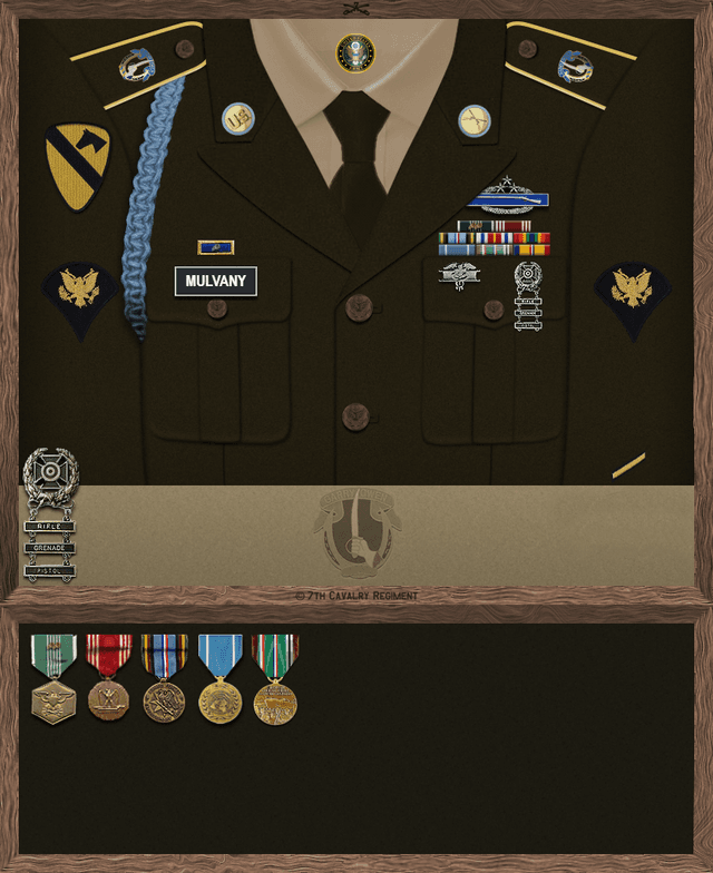 Josh Mulvany uniform
