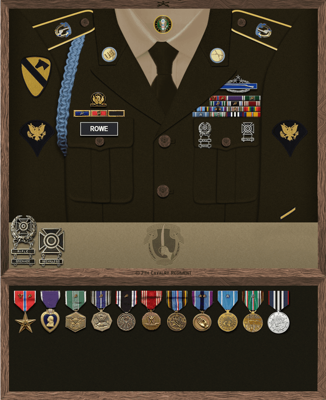 Shane Rowe uniform