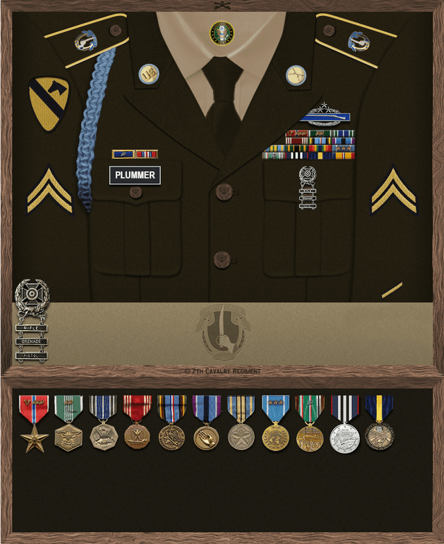 Michael Plummer uniform