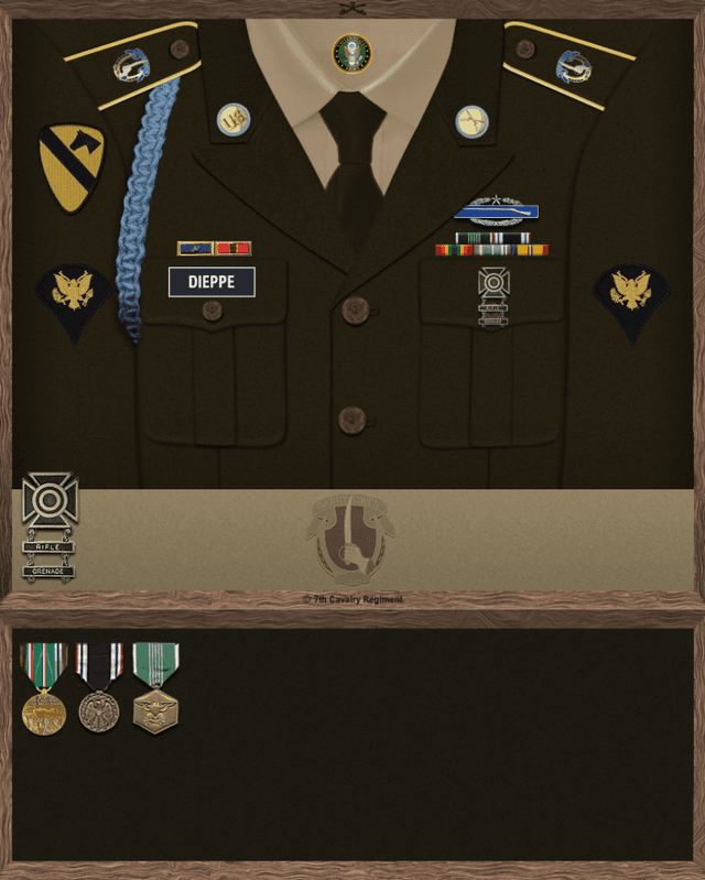 Chris Dieppe uniform