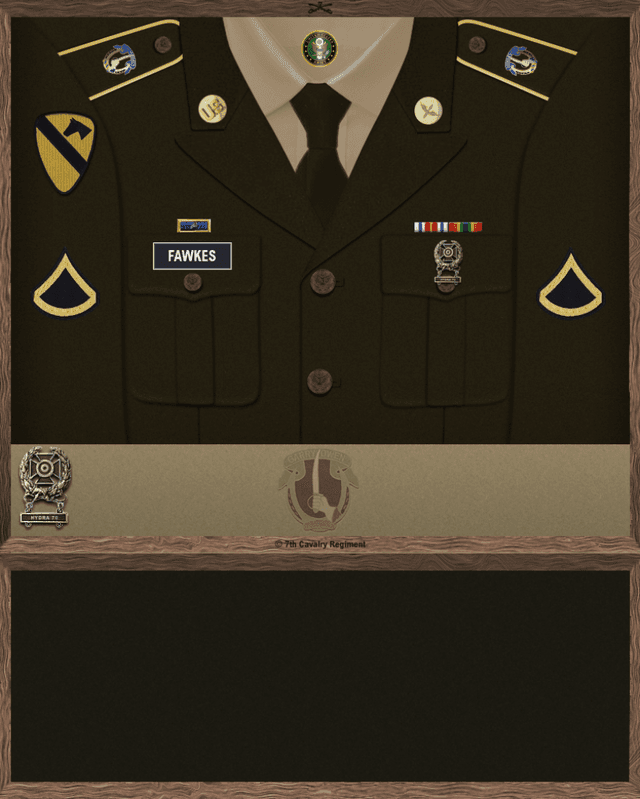 Shaan Fawkes uniform