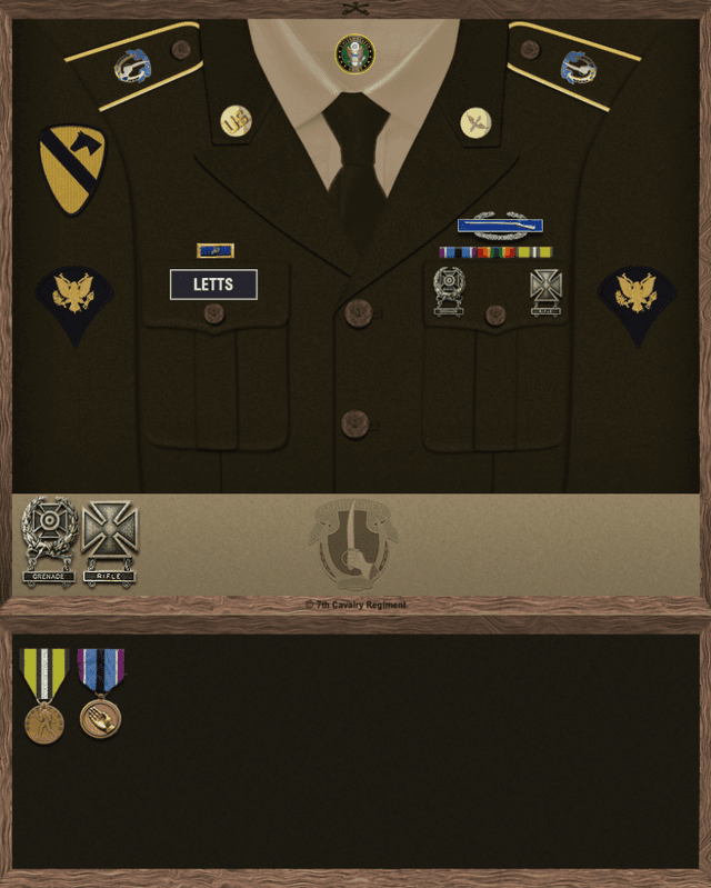 Johnathen Letts uniform