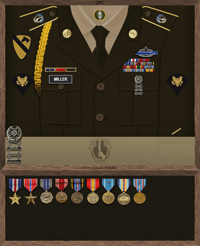 John Harrison Miller uniform