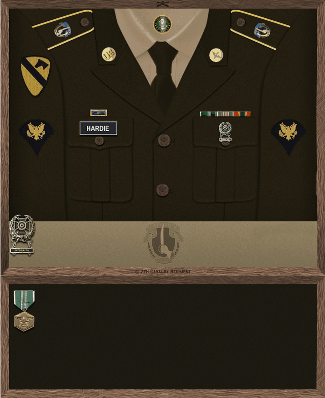 Andrew Hardie uniform