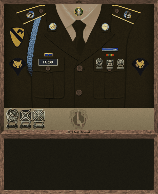 Samuel Fargo uniform