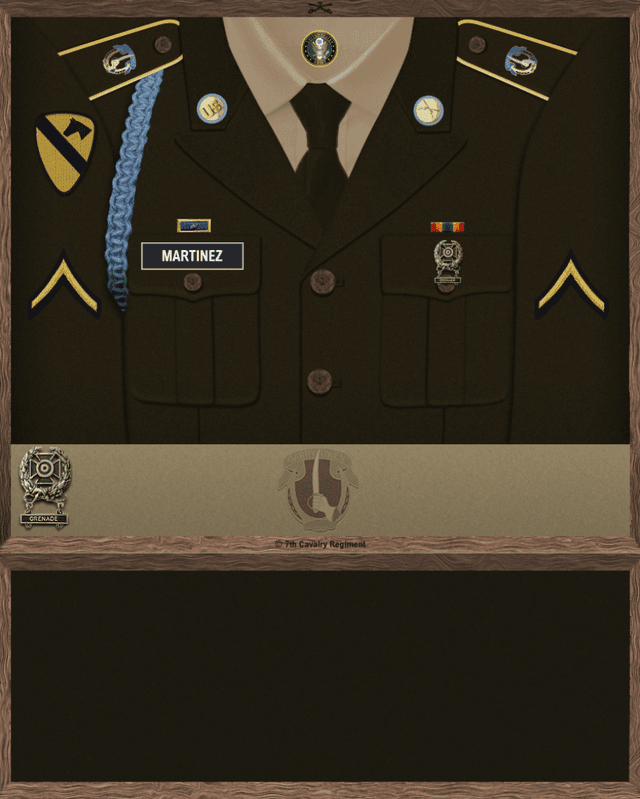 Justin Andrew Martinez uniform
