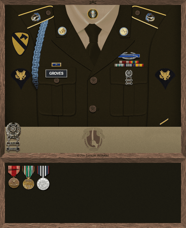 Tony Groves uniform