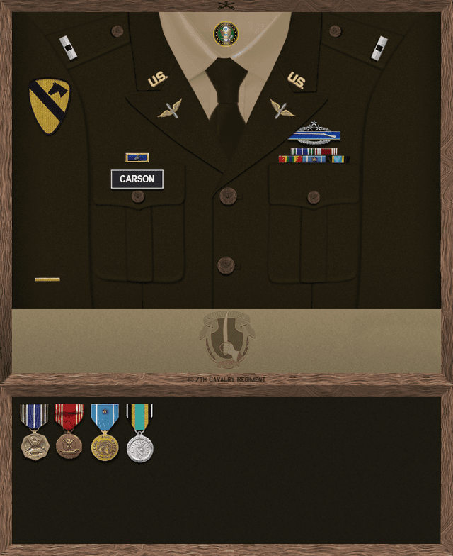 Jackson Carson uniform