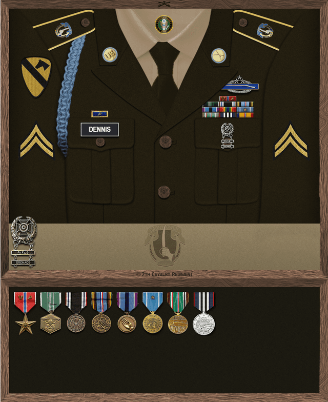 Victor Dennis uniform