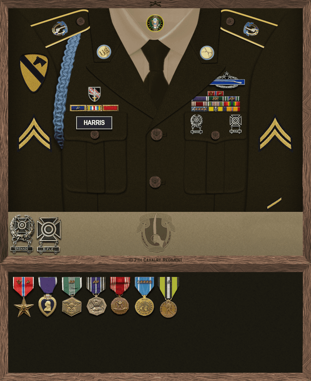 George Harris uniform