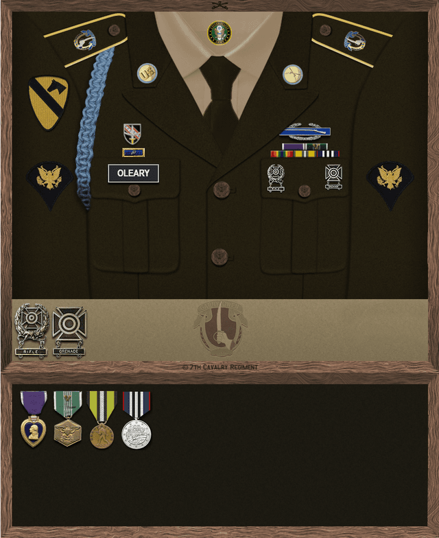 Sean Oleary uniform