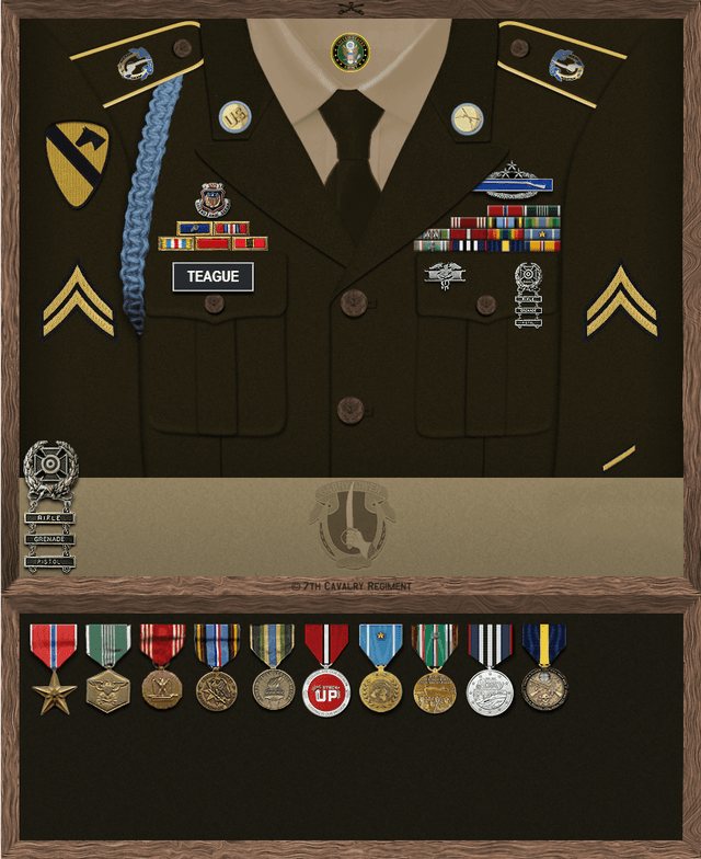 Ben Teague uniform