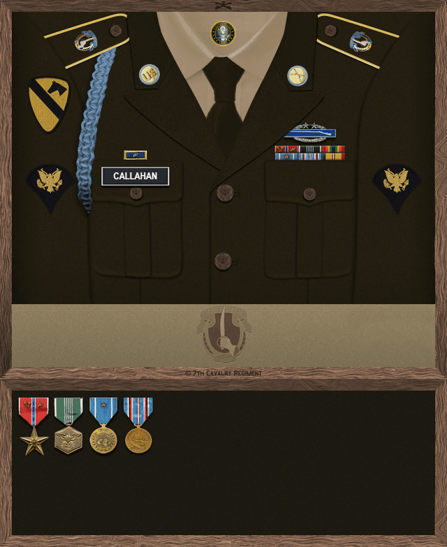 Jack Callahan uniform