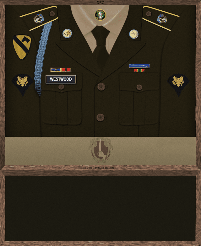 Johnny Westwood uniform