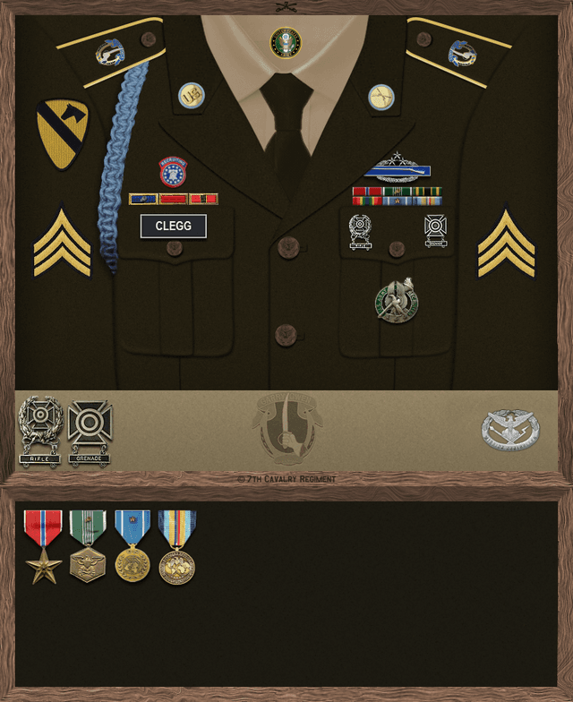 Mitch Clegg uniform