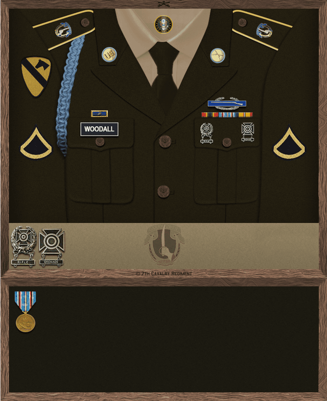 Matthew Woodall uniform