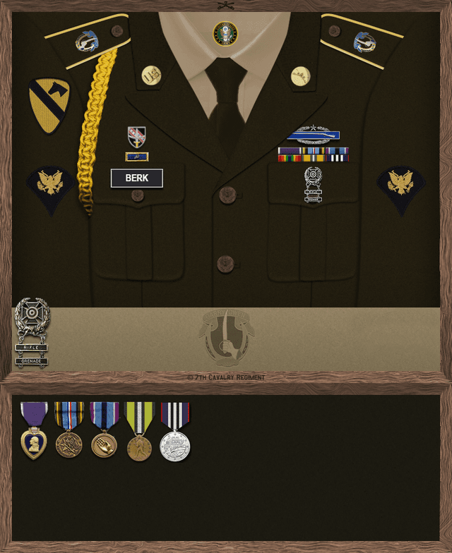 Arthur Berk uniform