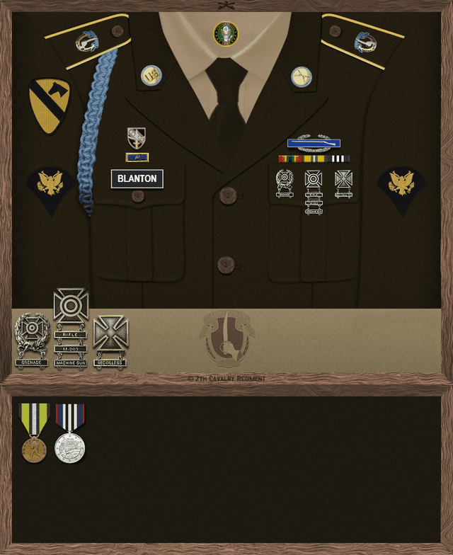 Wyatt Blanton uniform