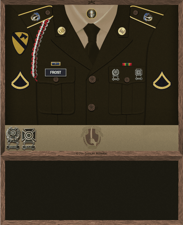 James Frost uniform