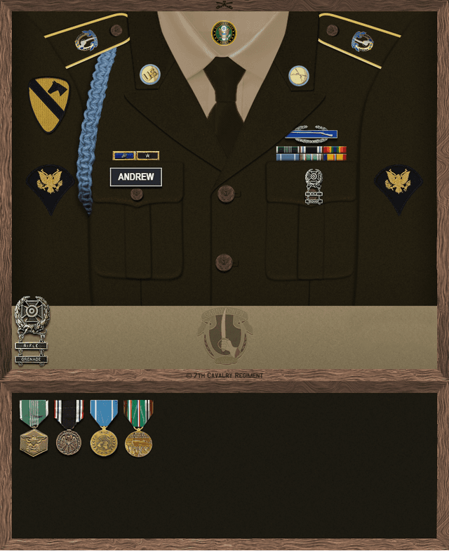 Albert Andrew uniform
