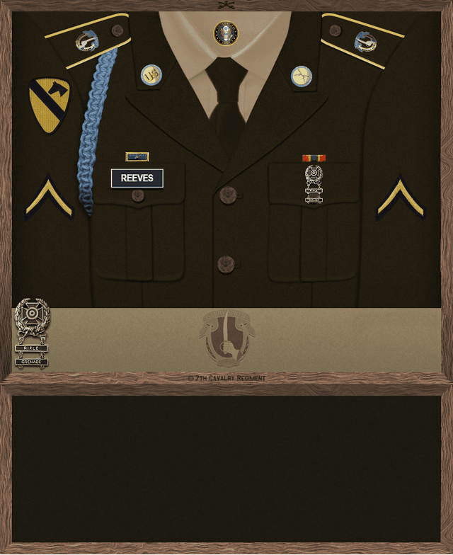 Jake Waller Reeves uniform