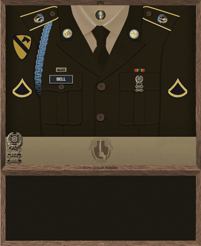 Louis Andrew Bell uniform