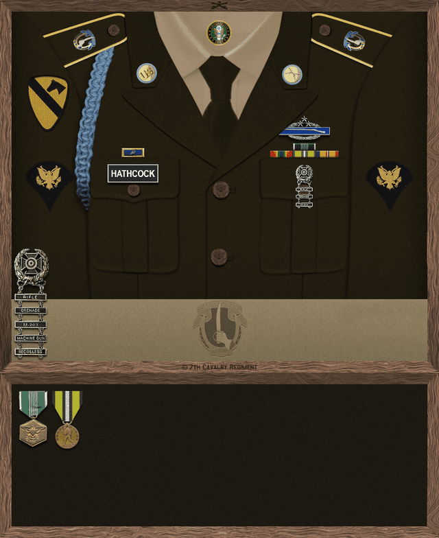 Carlos Hathcock uniform