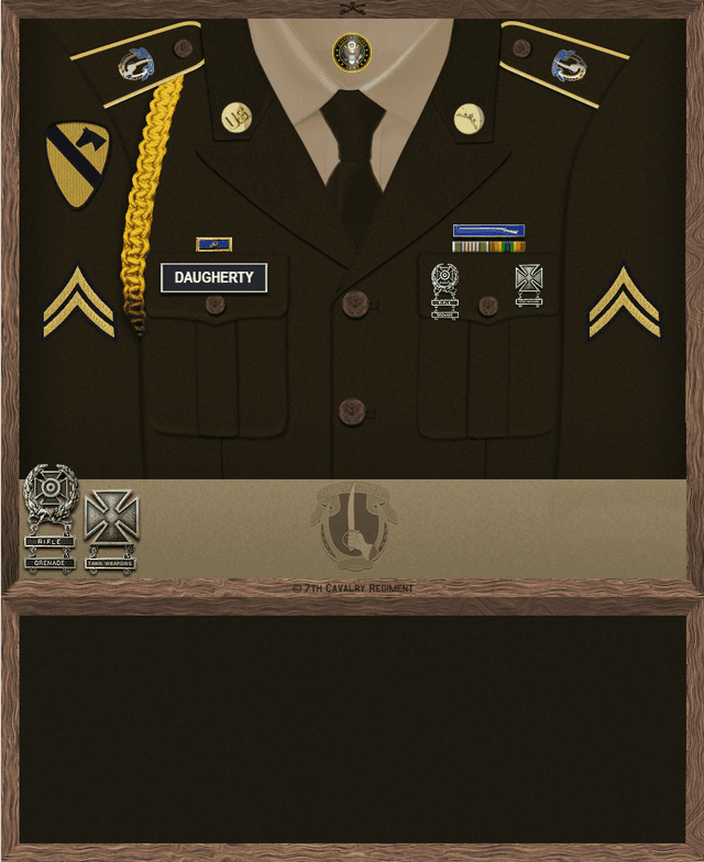 Harold Daugherty uniform
