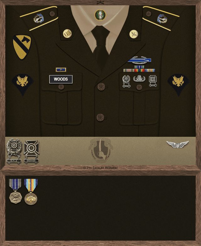 Fred Woods uniform