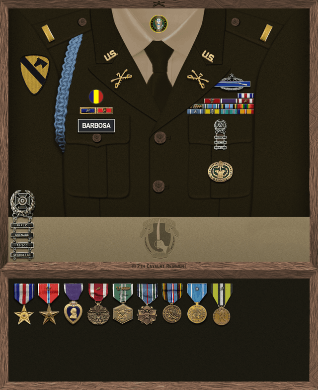 Matthew Barbosa uniform