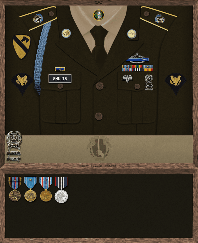 Michael Shults uniform