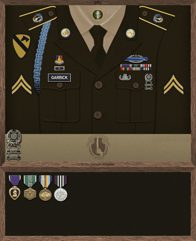 Shay Garrick uniform
