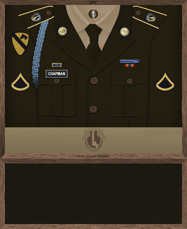Bret Chapman uniform