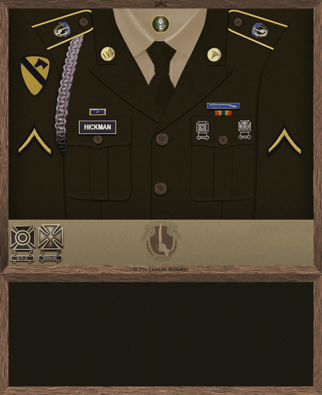 Kenneth Hickman uniform