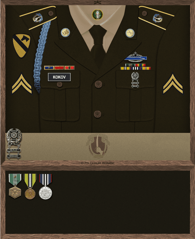 Ivan Schutjer Kokov uniform
