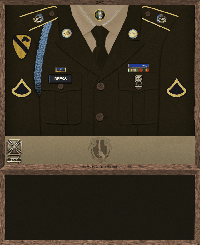 Traveno Deeks uniform