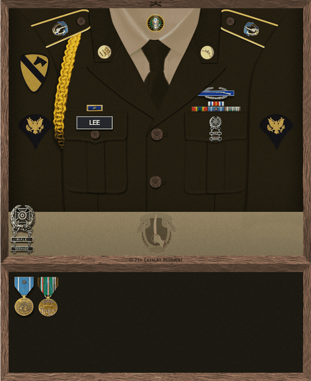 Timothy James Lee uniform