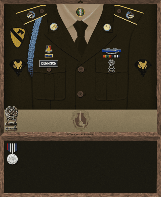 Hunter Dennison uniform