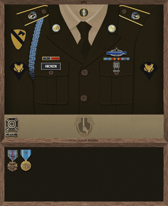 Conrad Hicken uniform