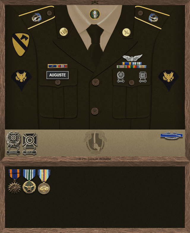Billy Auguste uniform