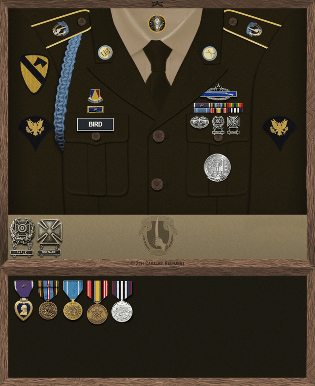 Katrina Bird uniform