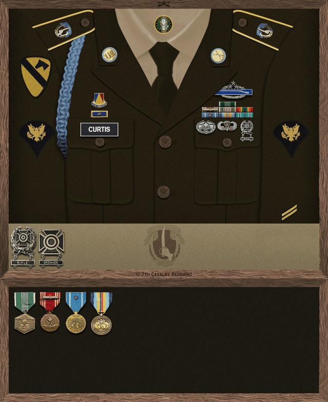 James Curtis uniform