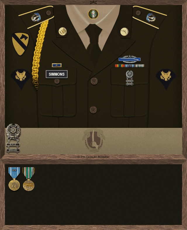 Tom Simmons uniform