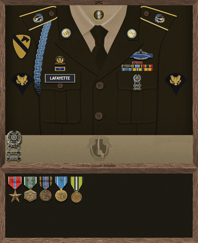 Tony Lafayette uniform