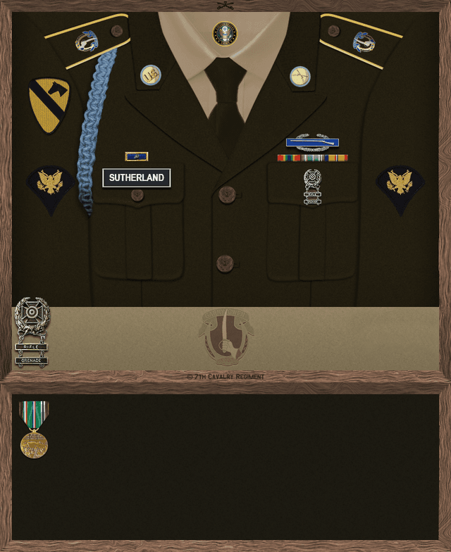 Patrick Sutherland uniform