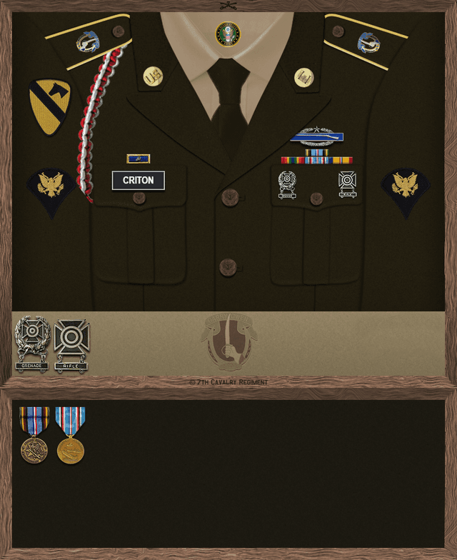 John Criton uniform
