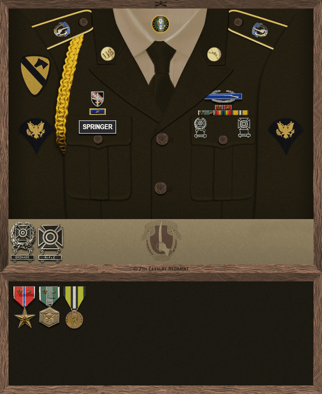 James Springer uniform