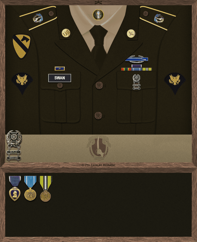 Kyle Swan uniform