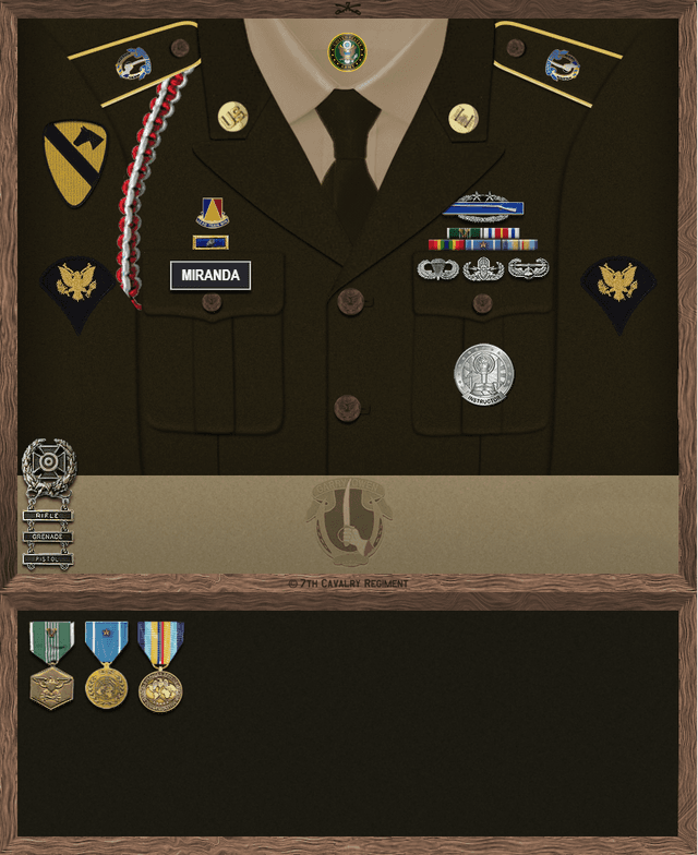 Monty Miranda uniform